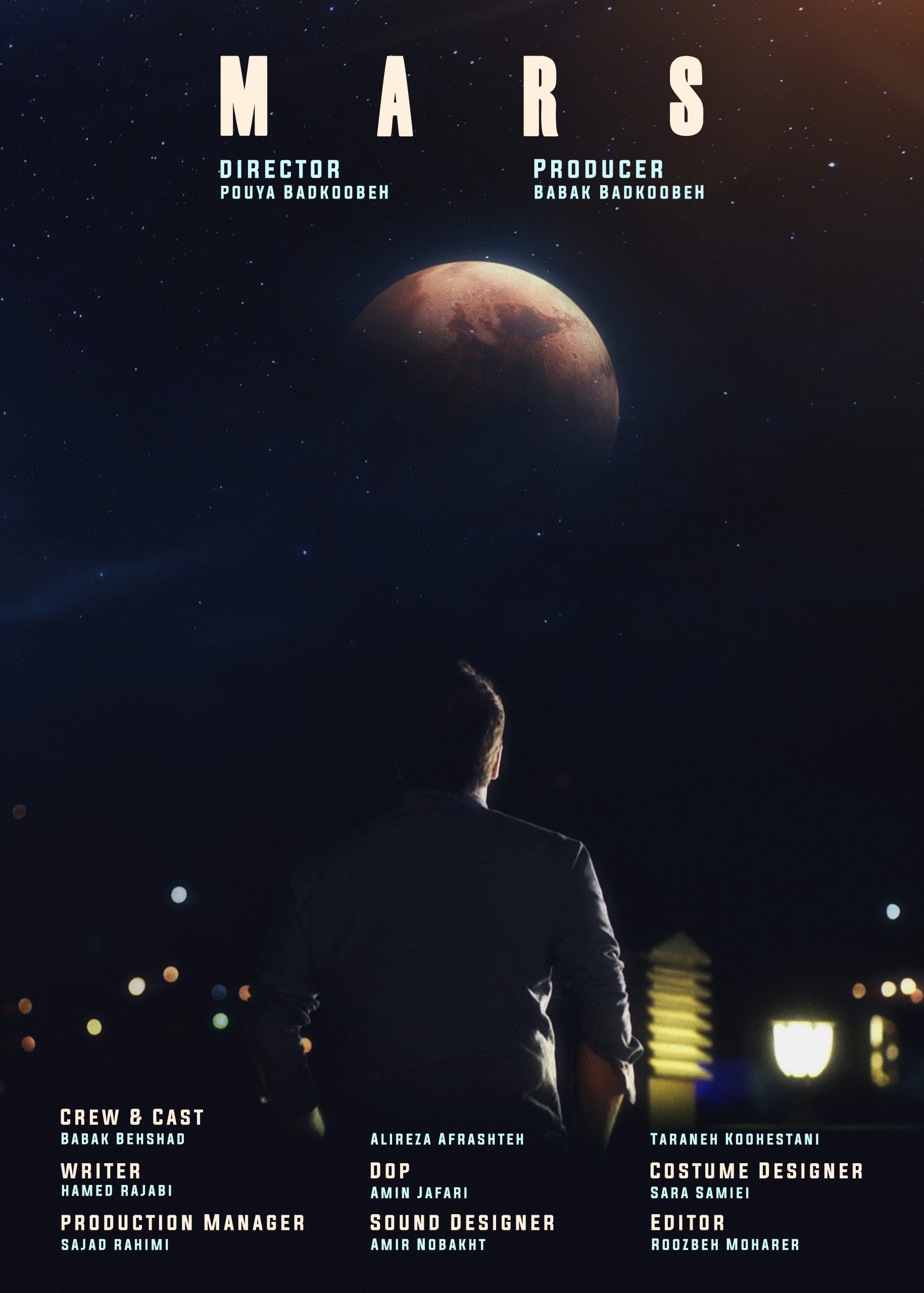 Travel to mars poster
